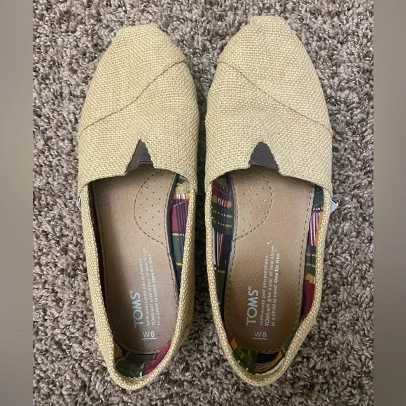Toms Shoes Toms Shoes Burlap Material Poshmark